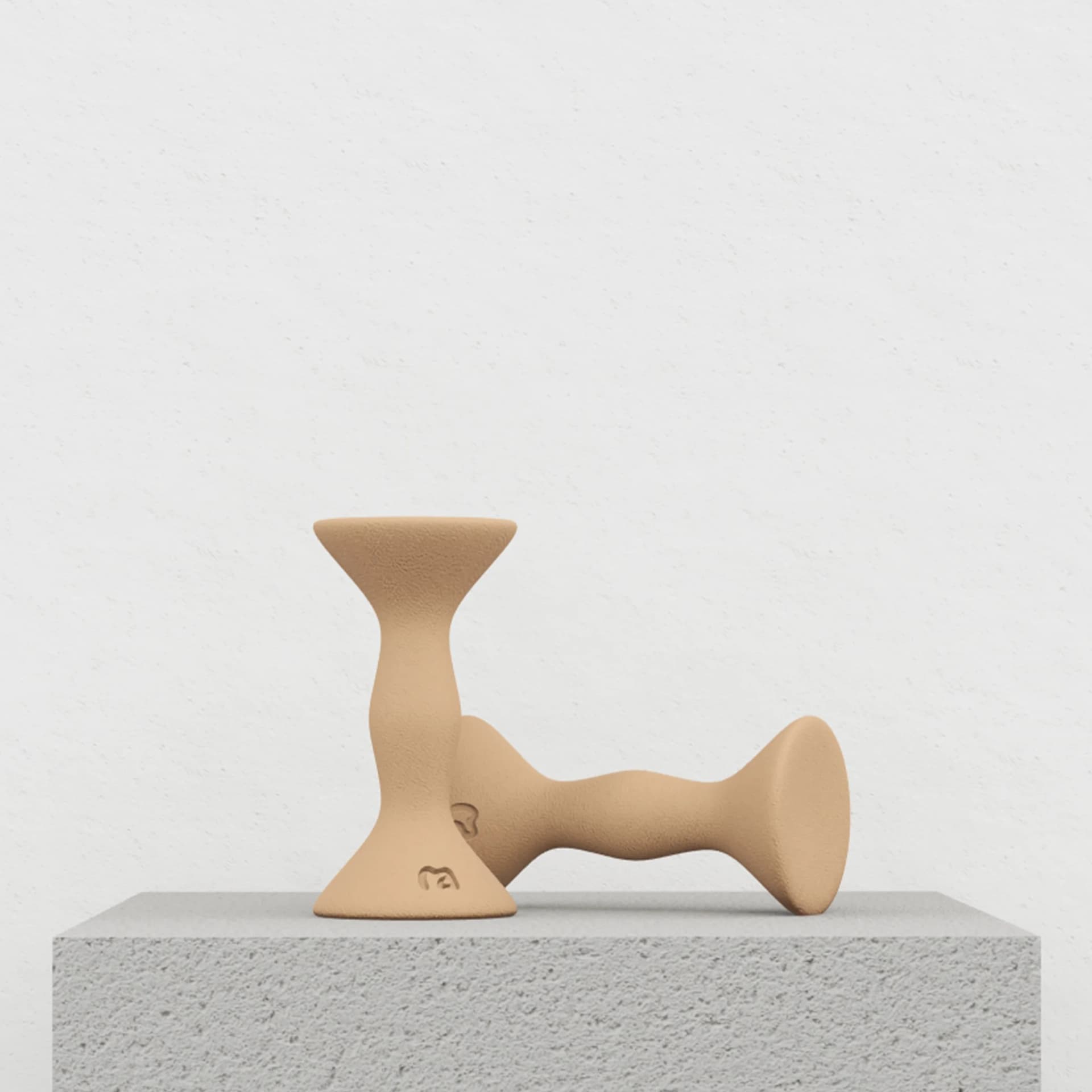 MOVART Dumbbell in Sandstone