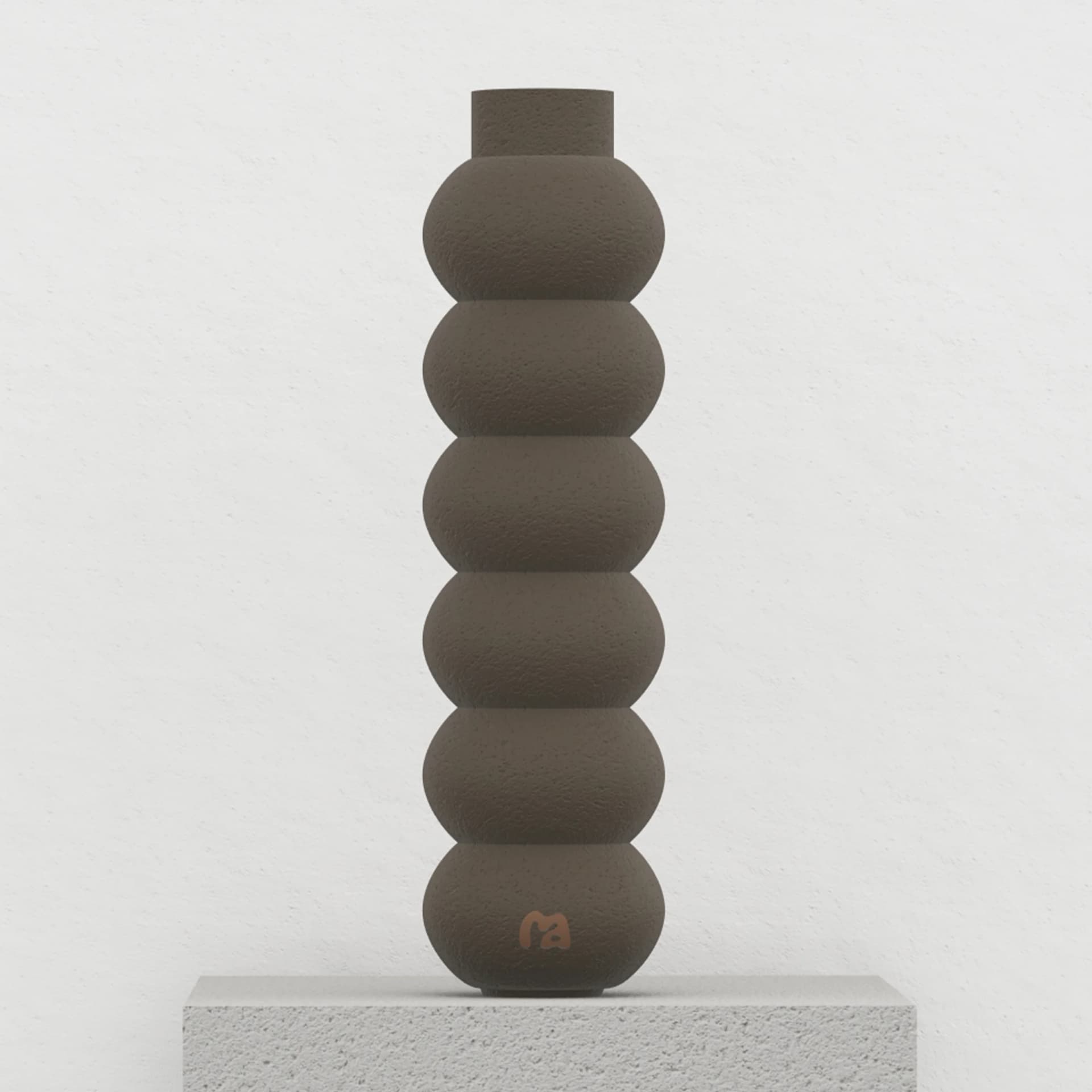 MOVART Foam Roller in Dark Coffee