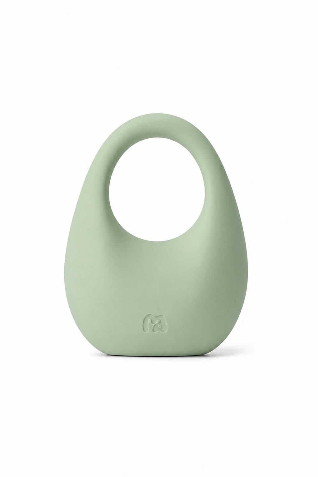 MOVART Kettlebell in Sage Green - front view
