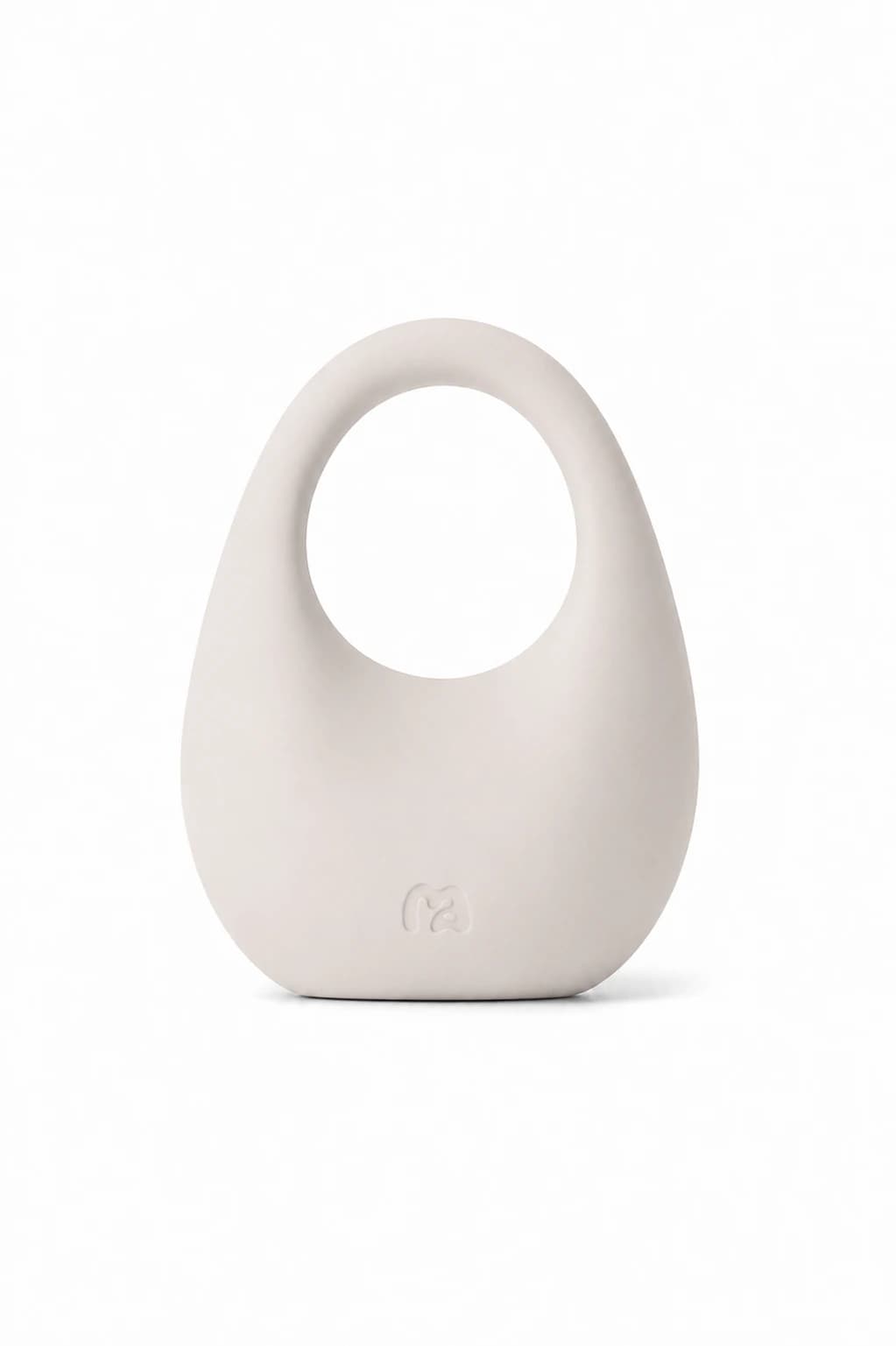 MOVART Kettlebell in Oat Milk - front view